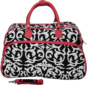 World Traveler Prints 21-inch Carry-on Shoulder Duffel Bag