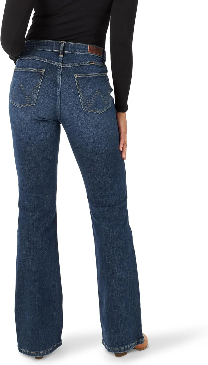 Wrangler Women's High Waisted Fierce Flare Jean