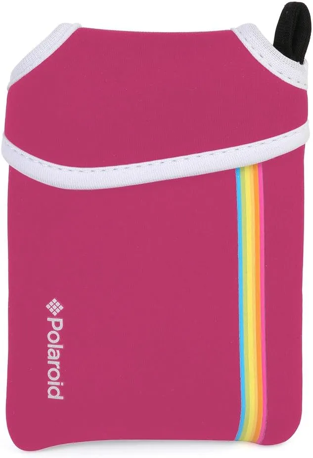 Zink Polaroid Neoprene Pouch for The Polaroid Zip Mobile Printer (Pink)